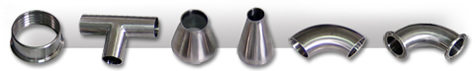Sanitary butt weld fittings