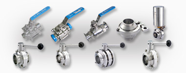 Sanitary valves